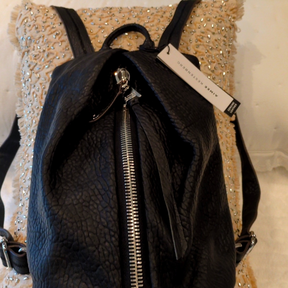 Aimee Kestenberg  Black Bubble Leather. Brand New with tags attached.